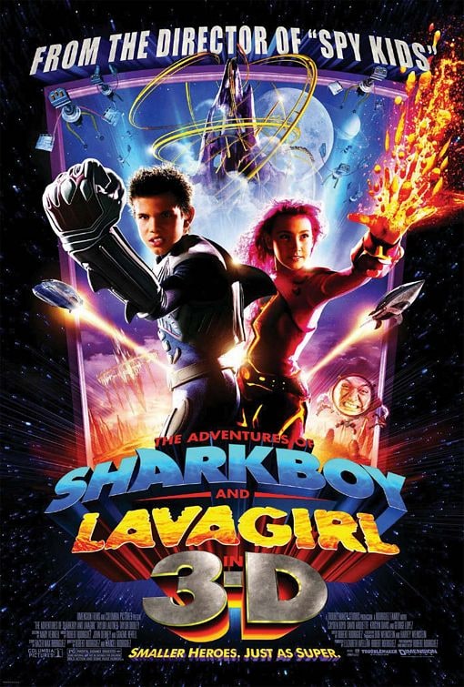 The Adventures of Sharkboy and Lavagirl 3-D poster